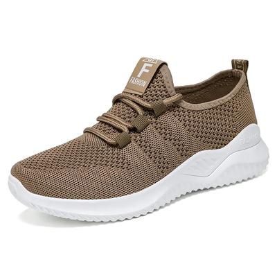 Autumn Fashion Women Sneakers Casual Mesh Comfort Breathable Non-slip Flats Platform Sports Shoes Outdoor Lace Up Training Shoes