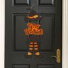 Scary Witch Hat Pendant Paper Door Hanging Ornaments Halloween Witch Legs Pendant  Party Supplies