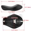 Retro Motorcycle Passenger Seat Cushion for Harley XL 883/1200