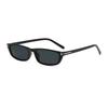 Retro Small Frame Sunglasses with T-Shaped Temple - Street Style & Sun Protection