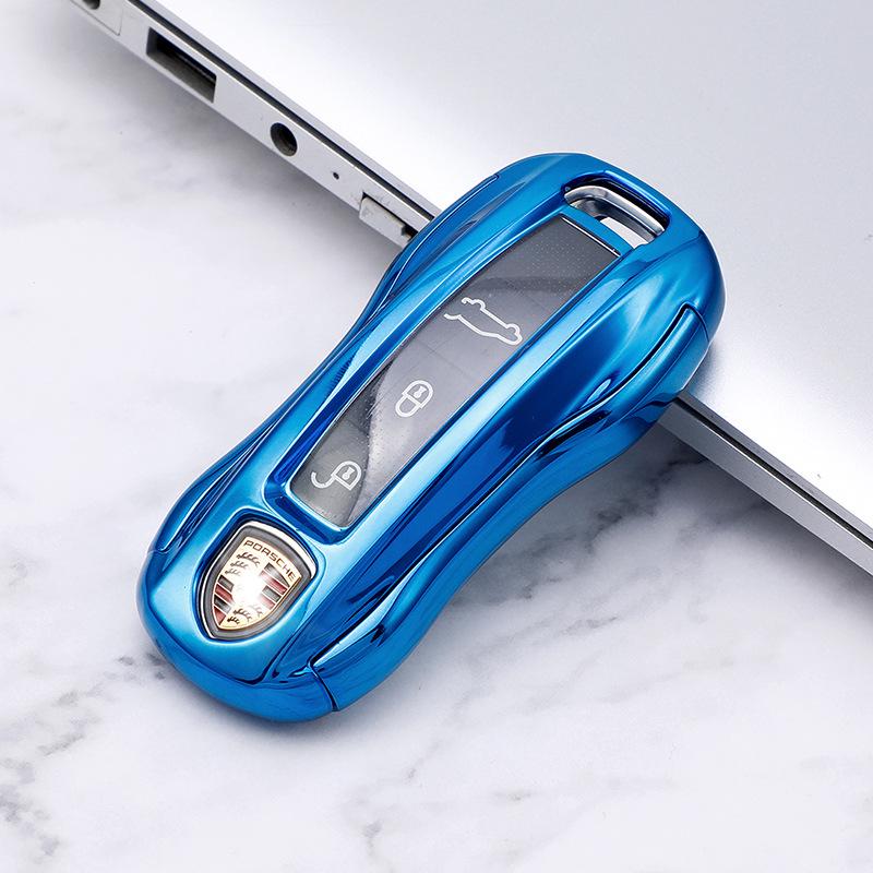 

Porsche Key Cover for Cayenne, Macan, Panamera, & 718 - Protective Car Key Shell
