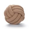 Waist Protective Lamb Velvet Home Decor for Bathroom Throw Pillow Cushion Knotted Ball Backrest