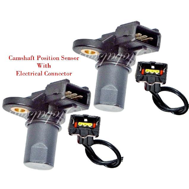 2 x Camshaft Position Sensor W/Electrical connector Fits Hyundai & Kia 2013-