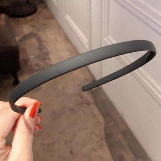 Matte Wave Unisex Headband for Long Hair & Makeup