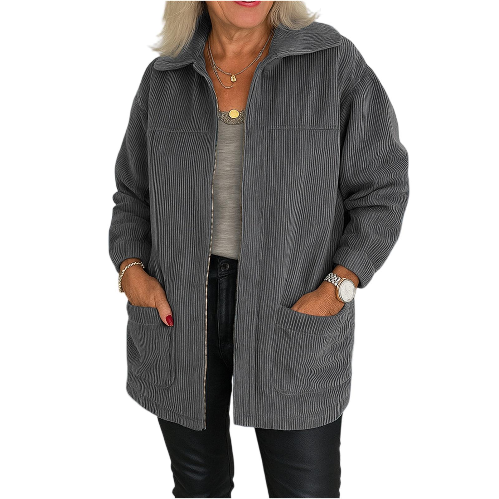 

Женский модный повседневный кардиган-жакет однотонного цвета с длинными рукавами XL зелёный