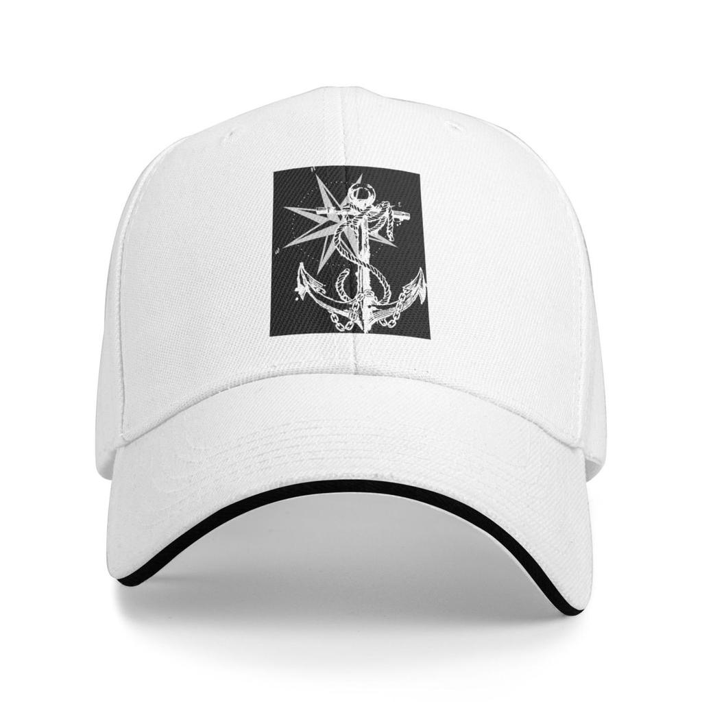 Unisex Baseball Hats Anker Compass Design Maritime Nautical Outdoor Streetwear Sports Baseball Caps Hip Hop Cap Casquette Hats