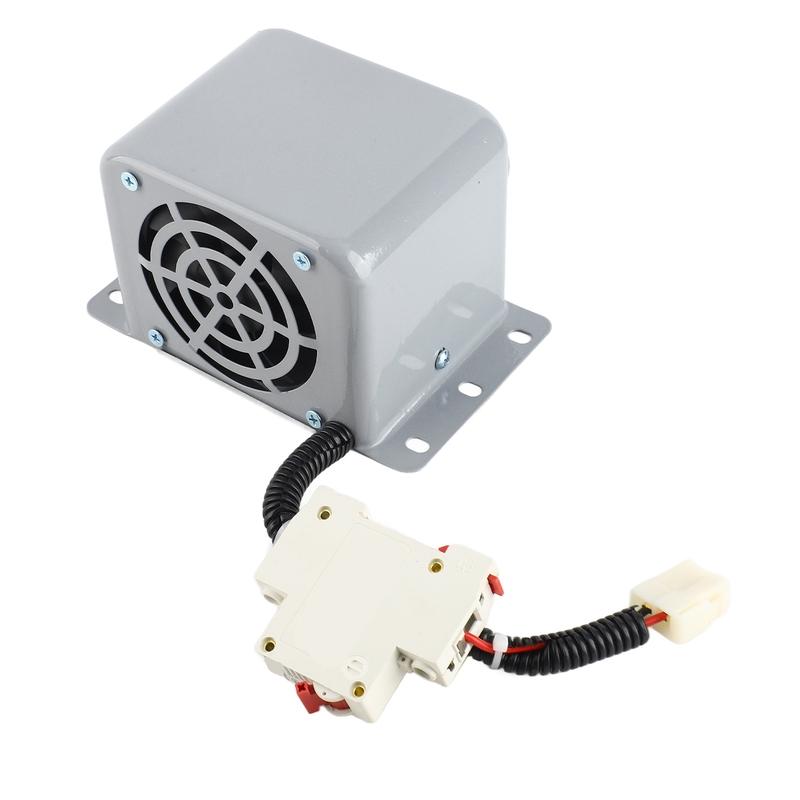 600-800W 2 Hole Car Electric Heater Winter Heating Fan Warmer Window Defroster Demister