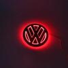 VW 11cm 4D/5D Logo Light LED Rear Badge Light Front Grille For VW Bora Golf Jetta XSAK2 POLO MAGOTAN Passat Logo Light  Trunk Sticker