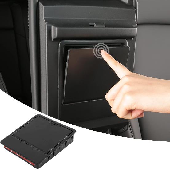 Tesla Armrest Hidden Compartment Storage Box - Center Console Organizer With Secret Compartment For Tesla Model 3/Y (-)