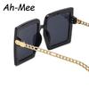 Lightweight Comfortable Durable High Quality Stylish Retro Trendy Square Shaped For Both Female Women Sun Glasses