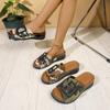 Fashion Women Sandals New Summer Platform Women Sandals Luxury Designers Women Sandals Outdoor Walking Ladies High Heels Shoes