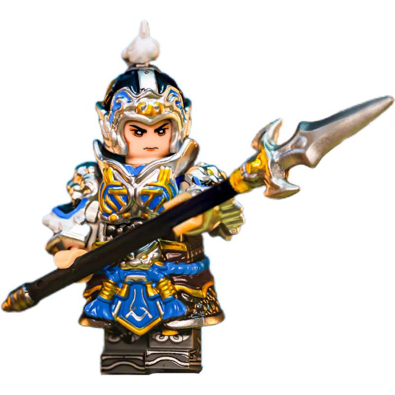 Shi Hao Anime Minifigure: Desolate Heaven Emperor Building Blocks with Armor, Weapon, Compatible with Lego.