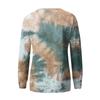 Women's Casual Fashion  Print Long Sleeve O-Neck Pullover Top