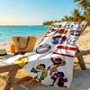 Digital Circus Beach Towel Super Soft Microfiber Quickdry Fabric Comfortable Lightweight