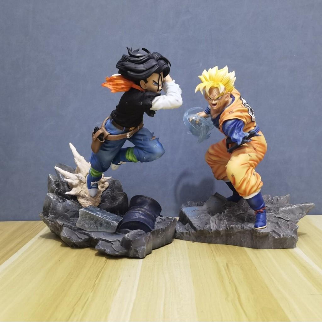 Son Super Saiyan Gohan Android 17 18 Action Figure Model Toy Doll Kids Gift