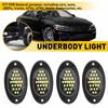 Set White LED Rock Lights For JEEP Offroad Truck ATV UTV Underbody Wheel Light K