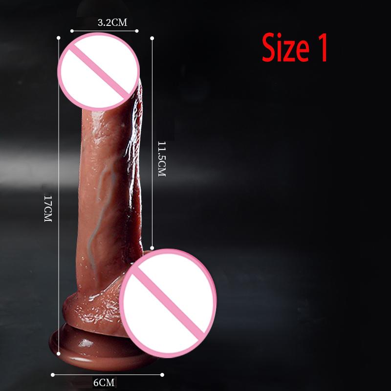 Realistické dilda Bezpečnostní materiál Vagina a anální stimulátor bodu G Dilda se silnou přísavkou Sexuální hračky pro ženy a páry