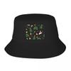 New Christmas Bucket Hat New In Hat Anime Beach Trucker Cap Caps Women Unisexs