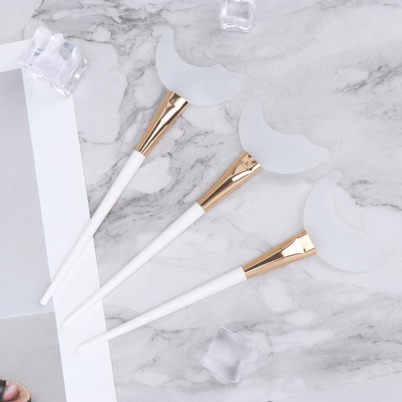 

Подводка для глаз трафарет модель начинающий глаз помощник помощник женский подводка для глаз полумесяц силиконовые тени для век шаблоны для макияжа инструменты белый