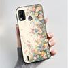 Per Nokia G11+ G11 G21 Custodia Coppia Moda Farfalle Fiori Nero Morbido Silicone TPU Cover Posteriore per Telefono Nokia G11 Plus