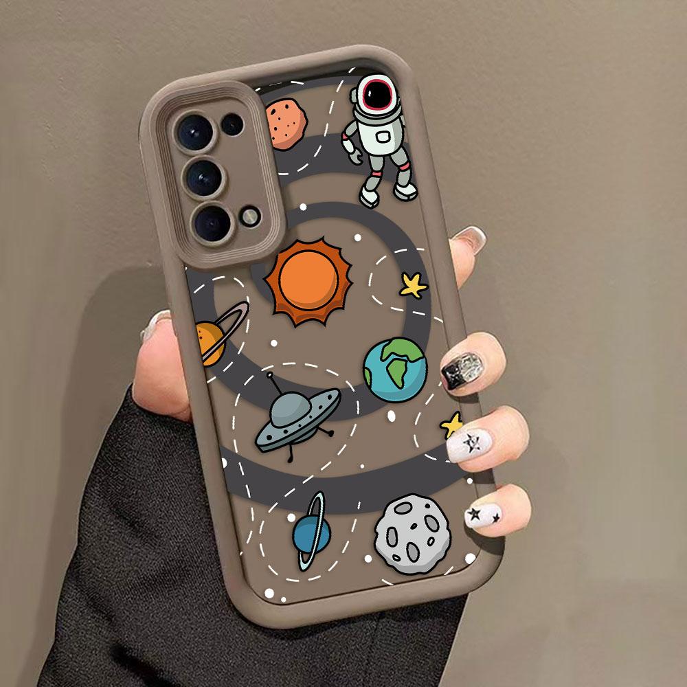 Astronauten Weltraum Planeten Handyhülle Für MOTO G9 G24 G32 G34 G52 G54 G56 G60 G75 G84 G85 G86 E32 E40 EDGE 40 50 50F 60E 60 Hülle