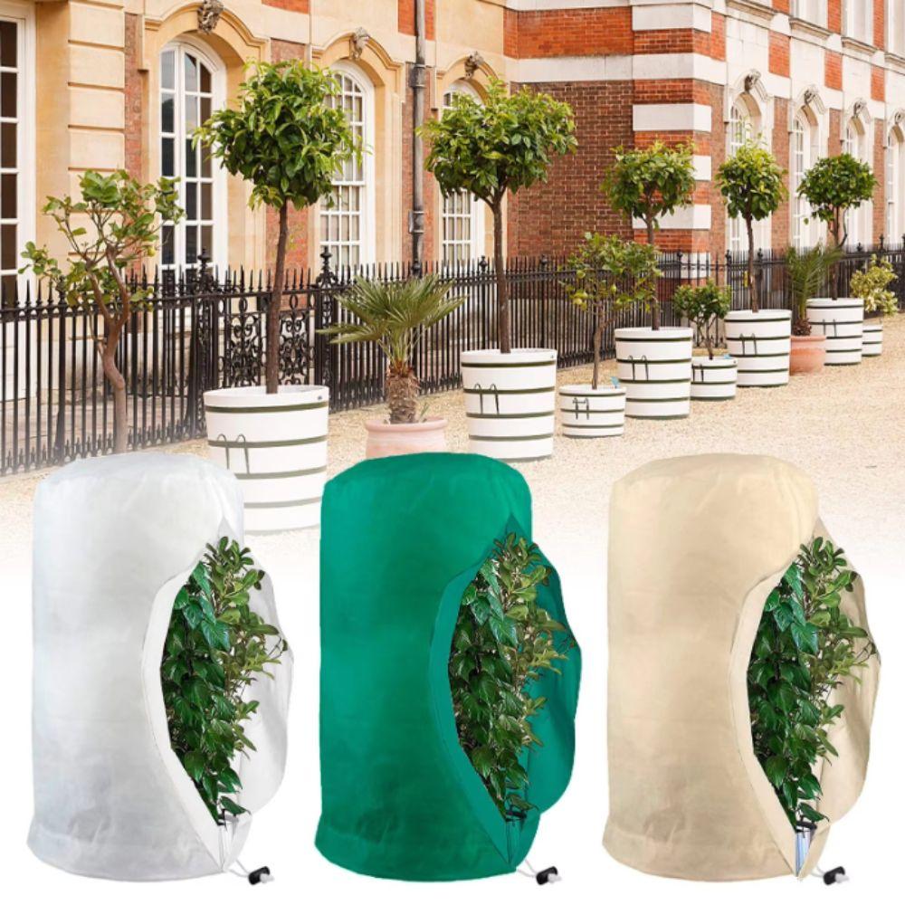 Breathable Plant Cover Extra Thick Outdoor Plant Cover Greening Plant Antifreeze Cover  Winter