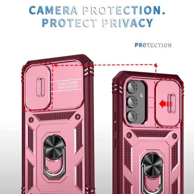 Fall Protection Ring Holder Casing Case For Samsung Galaxy A54 5g A14 A53 A52 A52s A33 A13 Non -Slip Cell Phone Bag Covers