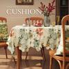 Alien Lace Tablecloth French Style Romantic Retro Table Cloths Pastoral Style Jacquard Cover Fabric Waterproof Wear-resistant and Dustproof Cloth