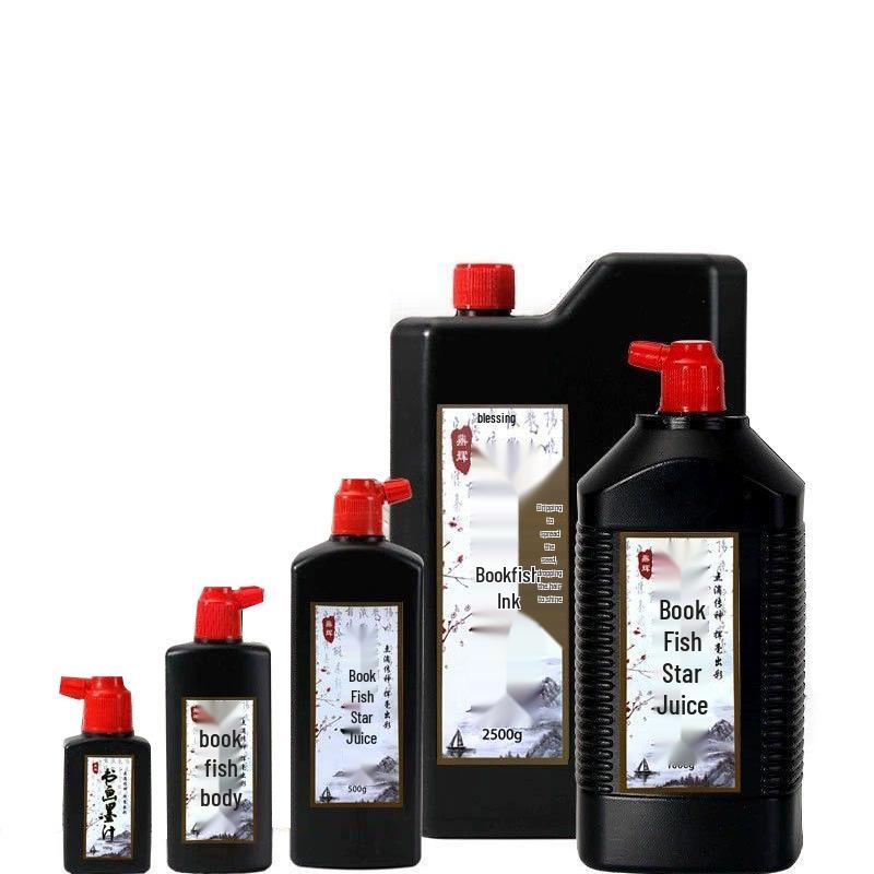 Inchiostro Nero Profondo per Calligrafia e Pittura Cinese - 100g, 500g, 2500g