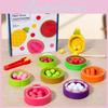 Wooden Fruit Sorting Toy For Kids Fine Motor Skills And Cognitive Learning