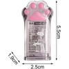 Kawaii Cat Paw Pencil Sharpener, Pink, School and Office Supplies, Student Prize