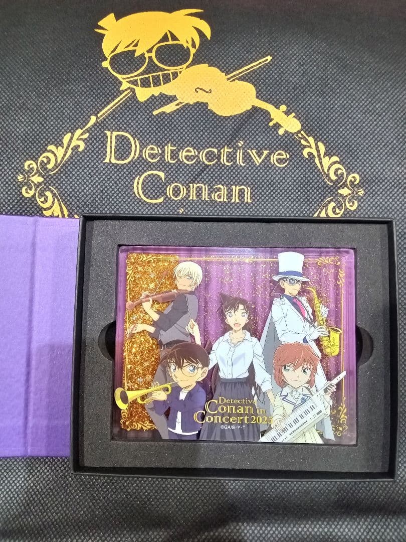 

[USED] Detective Conan Special Concert 2025 S-seat Bonus Merchandise: Acrylic Block
