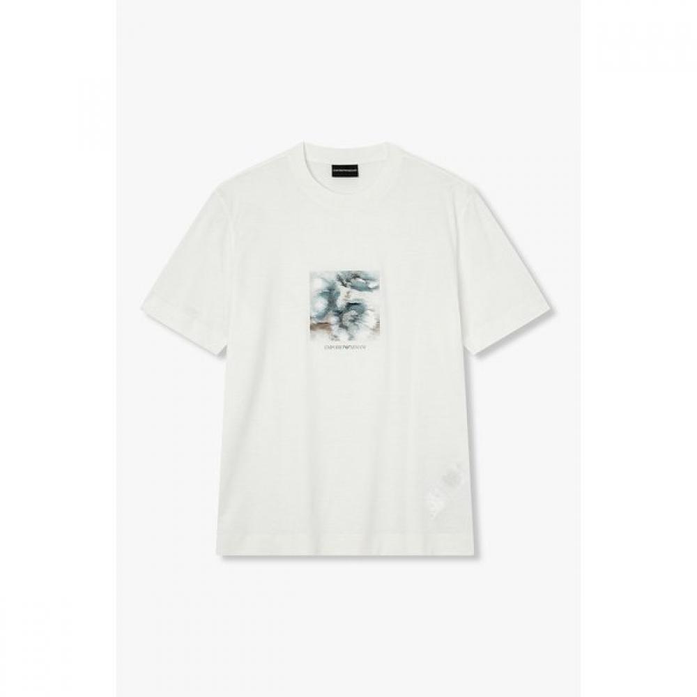 Emporio Armani Men S Lyocell Graphic T ShirT A516126060 S