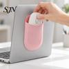 Stretchable Mouse Case for Notebook Wireless Sleeve Pouch, Self Adhesive Universal Storage Office Bag, Lycra Fabric Large Opening Holder Laptop