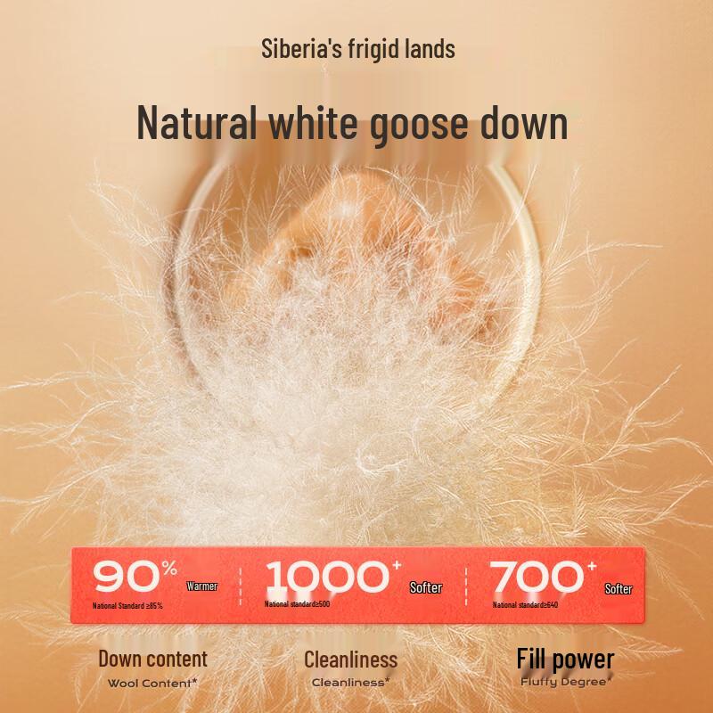 Meilicheng Dziewczęca Zimowa Kurtka z Puchu Gęsiego