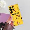 Mickey Minnie Cartoon Transparent Case For Samsung Galaxy S26 S25 Ultra S24 S22 S26 Plus S20 S23 S21 S25 FE 5G Soft Clear Cover