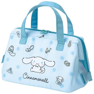 Lunch Clasp Watercolor Bag, Insulated, Purse, Women's, Sanrio, Cinnamoroll, Cosmetics, KGA1-A