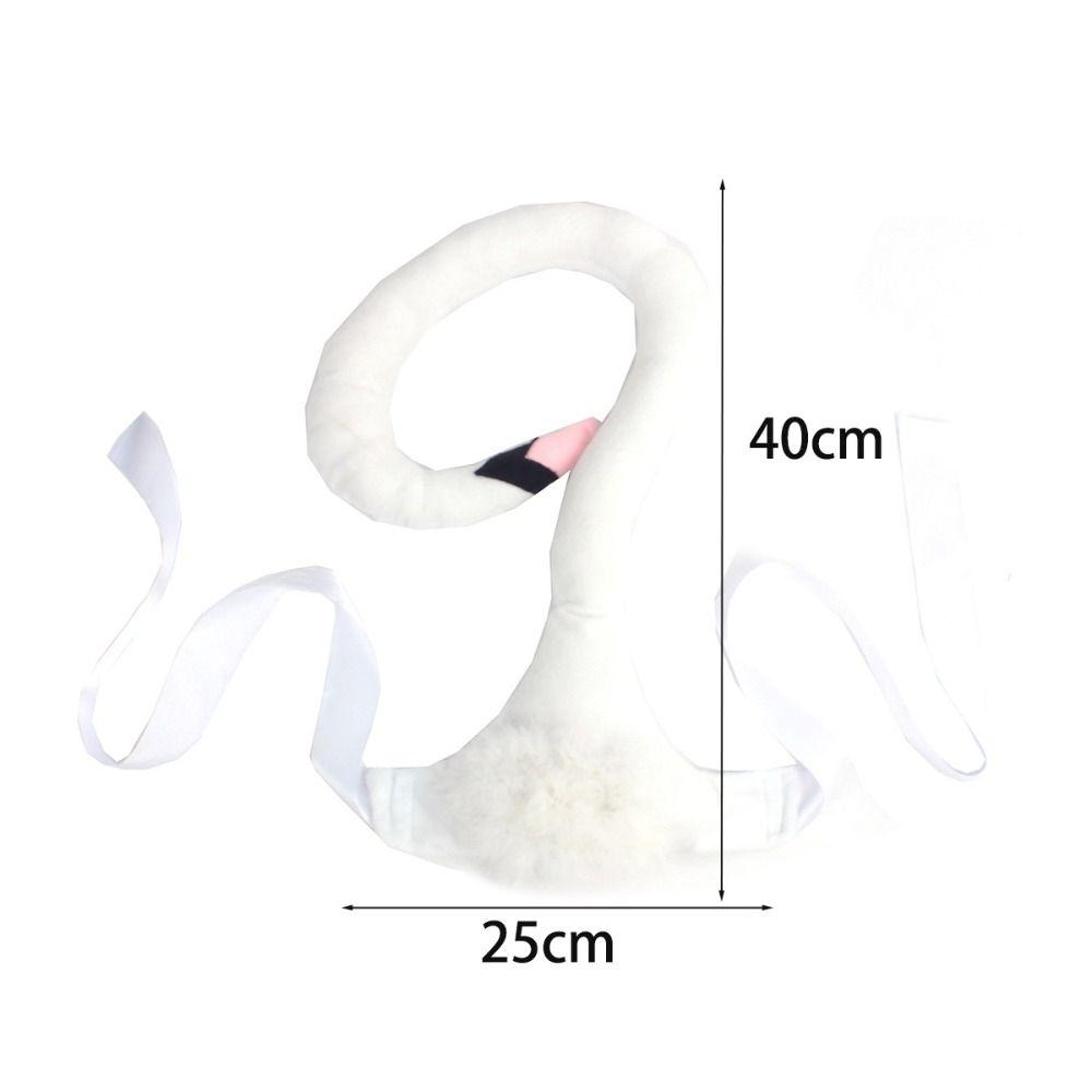 Detachable Swan Costume Prop Swan Shaped Animal Performance Prop Children's Day Show