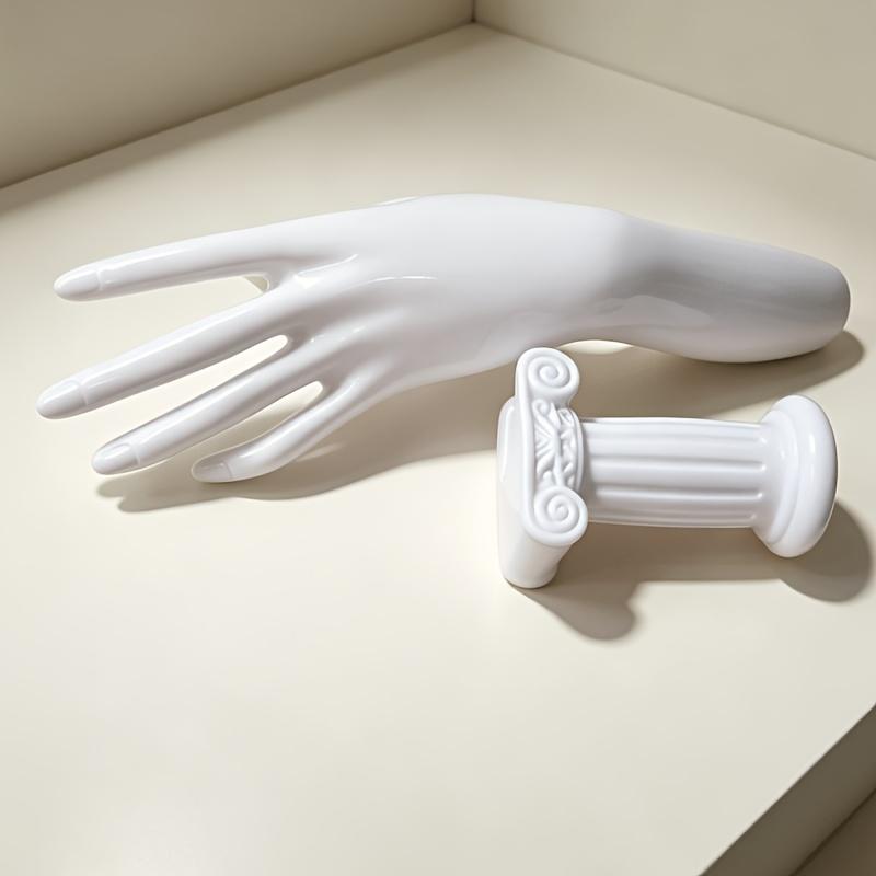 Plastic Hand Mannequin Display Stand for Rings, Bracelets, Jewelry