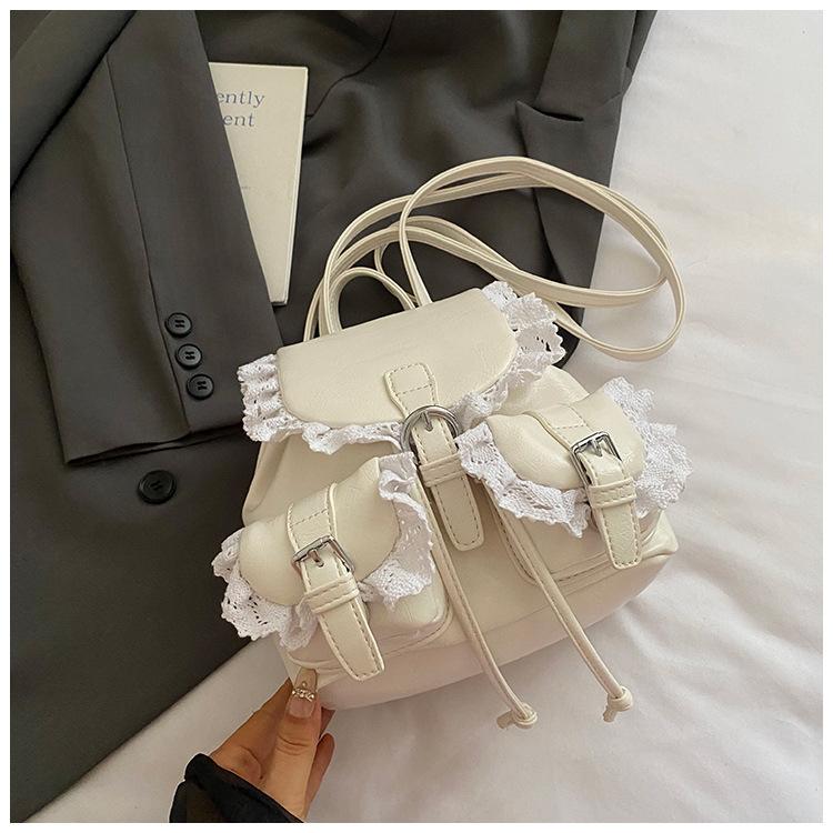 

Korean version of high-value backpack women s 2025 new fashion leisure college backpack leisure schoolbag large capacity белый