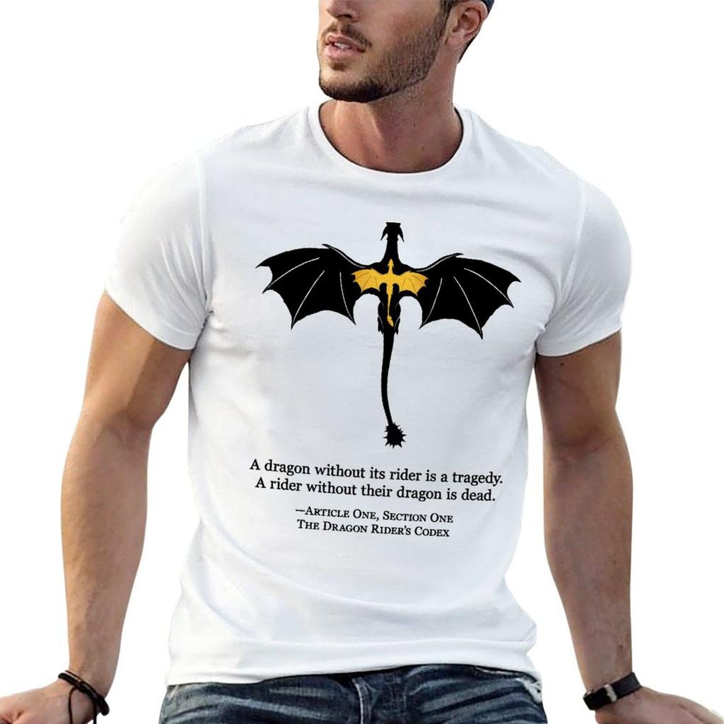 The Dragon Riders Codex Fourth Wing Tairn And Andarna Tshirt Fashion Letter Print Tshirt