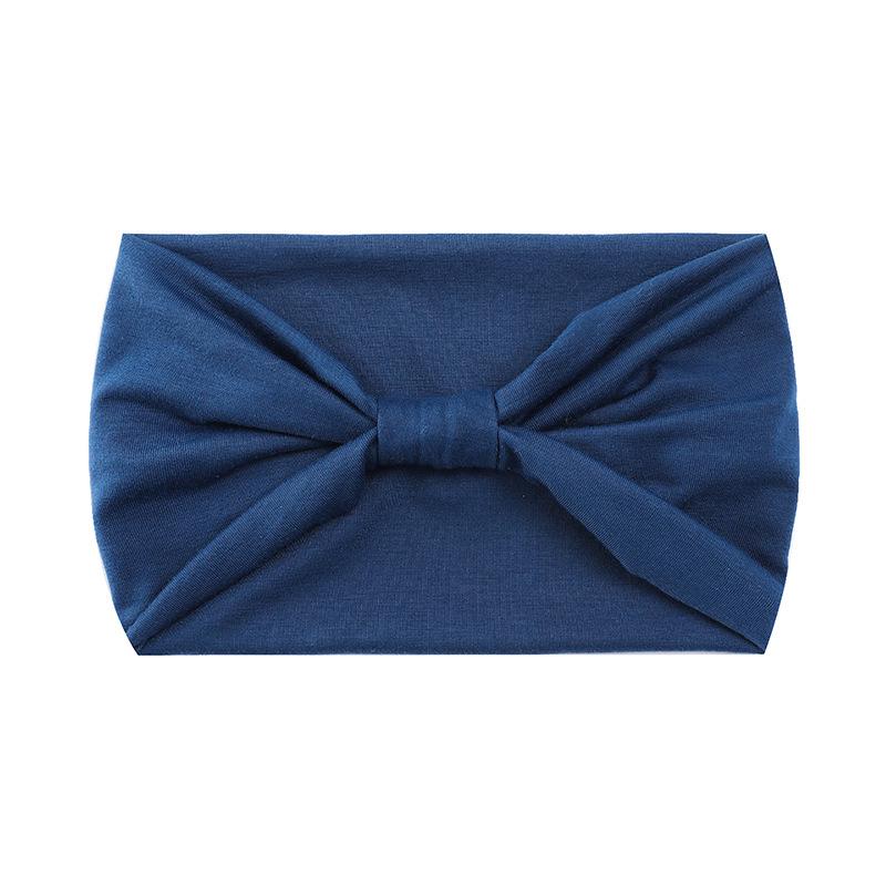 European & American Wide Elastic Yoga Headband - Sweat-Wicking & Absorbing for Fashionable Sports & Cycling