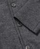 Kyuseu Extra Fine Wool V Cardigan (Melange Gray)