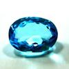 Natural Blue Aquamarine Loose Gemstone 8 Ct Oval Cut Free Ship for Jewelry Making and Crafts