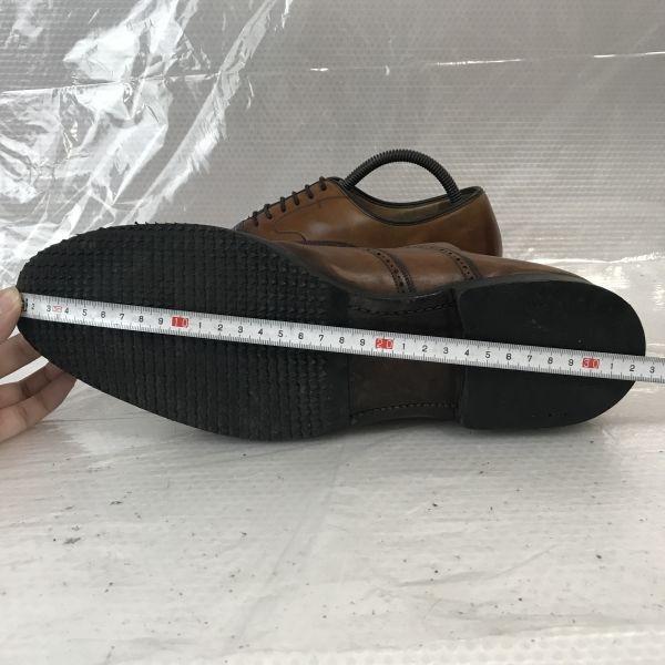 Church's 4 Cities Vintage Full Brogue Wingtip Schuhe 9.5F 28cm Braun(GEBRAUCHT)