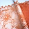 ( 3 Colors ) 1.5m X 22.5cm French Chantilly Lace, Non-stretch Eyelash Mesh Lace Trim for Lingerie, Dress, Garment, Sewing & Crafting