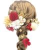 [JZOON] Coming-of-Age Ceremony Hair Ornament [8 Colors Available] Graduation Ceremony, Hakama, Dried Flowers, Hydrangea, Baby's Breath, Artificial