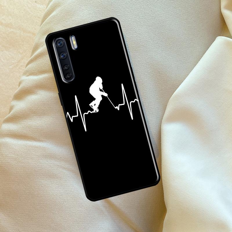 Ice Hockey Player Case For Oppo A6 A5 Pro A15 A57 A17 A54 A74 A94 A76 A16 A96 A40 A60 A80 A18 A38 A58 A78 A98