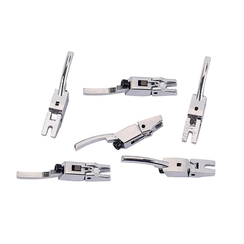 6Pcs Metal Guitar Bridge Saddles with Wrench Double Locking Systyem Tremolo Bridge For Enhanced Tone Stability Enduring