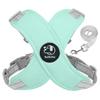 Reflective Dog Vest Harness Leash Set Soft Adjustable No Pull Pet Puppy Chest Strap for Small Medium Dogs Cats Pug Daily Walking